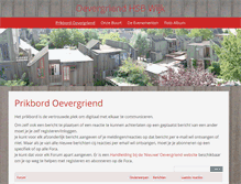 Tablet Screenshot of oevergriend.nl